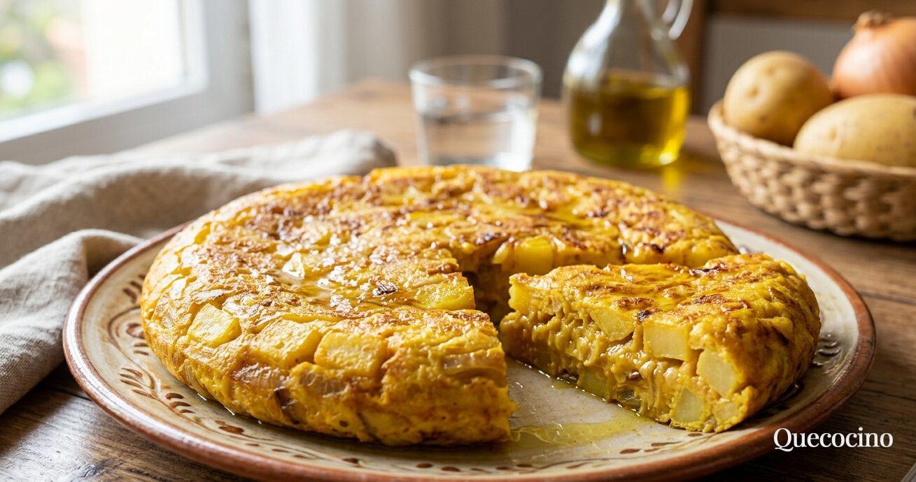 Tortilla de papa vegana