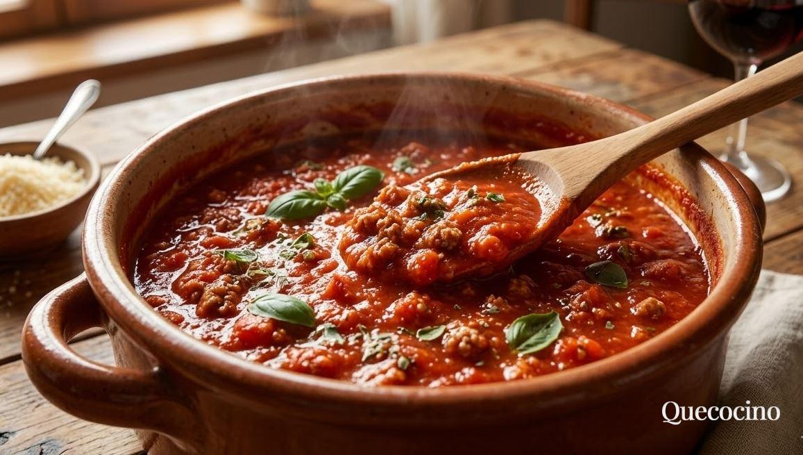 El Secreto de la Salsa de Tomate Perfecta para Pastas
