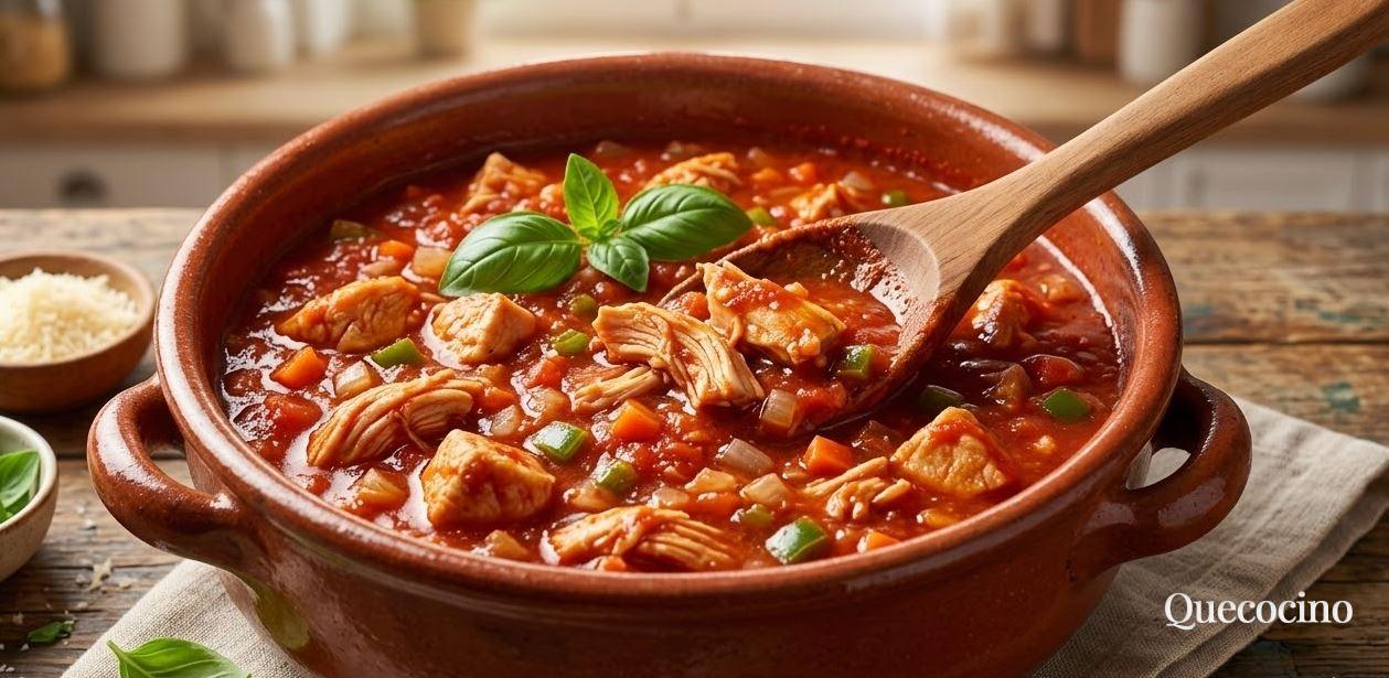 Tuco de Pollo Casero y Jugoso para tus Pastas