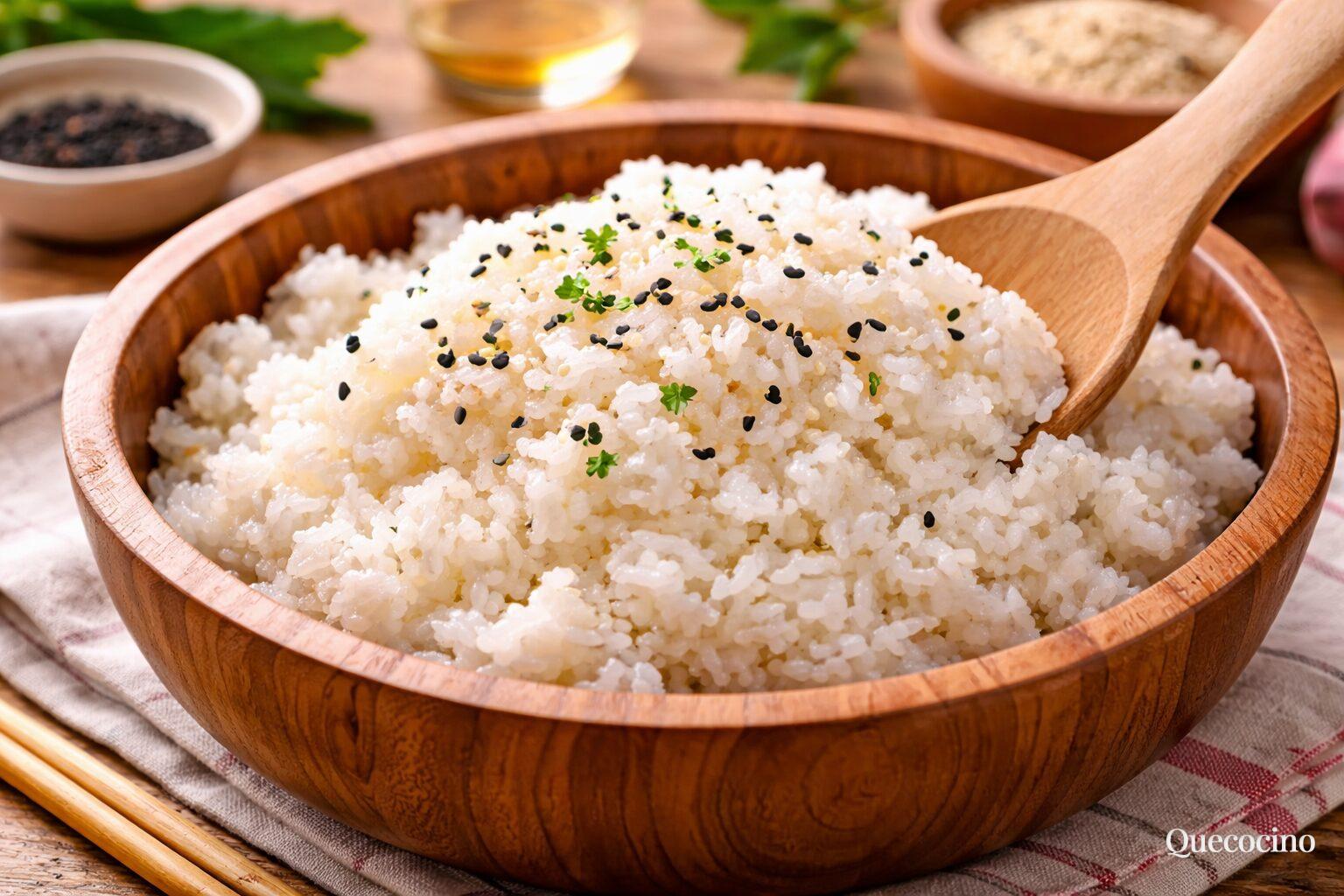 Arroz para sushi casero