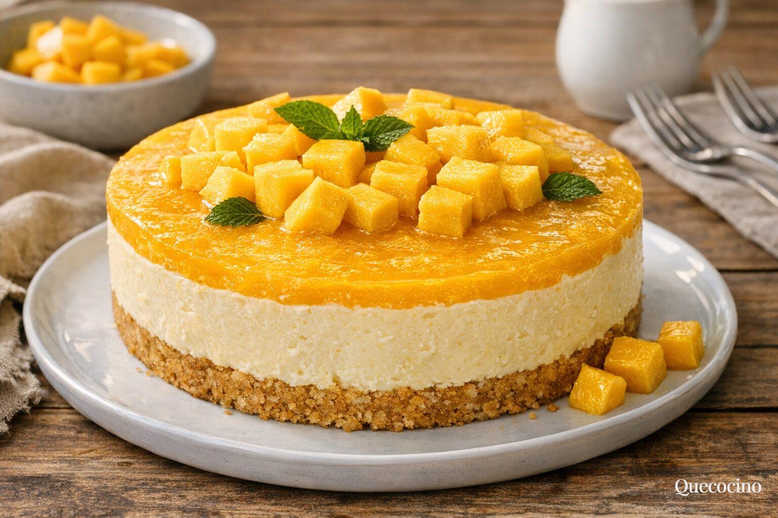 Cheesecake de Mango