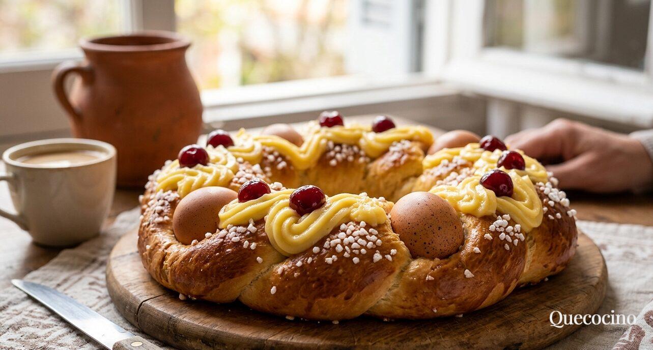 Rosca de Pascua Casera